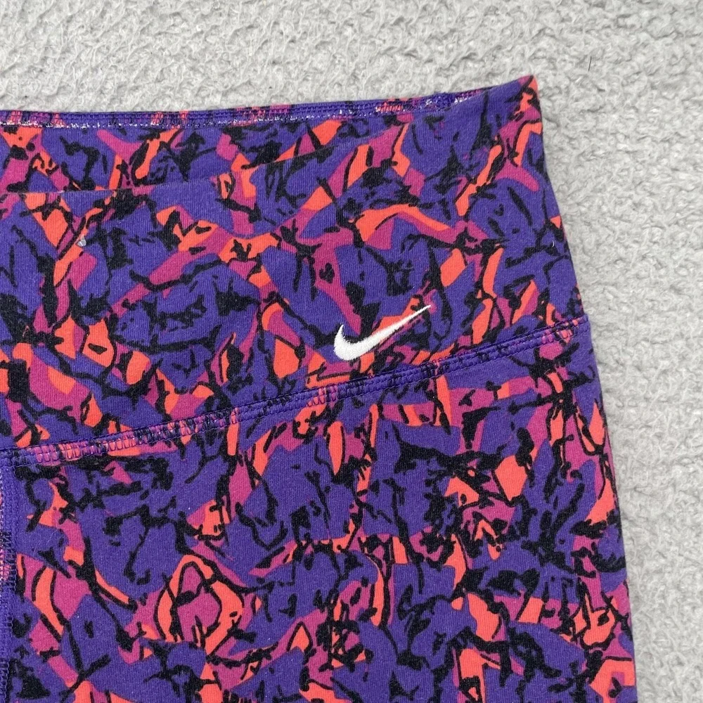 Nike Under Armour Leggings Lot 2 Womens Medium Yoga Pants Running Training Sport